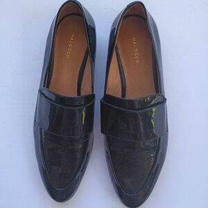 Halogen Dark Navy Patent Leather Womens Loafers Size 9 Never worn!